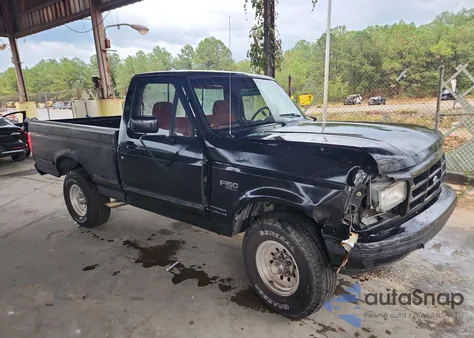 1992 Ford F150 из США, поврежденный, VIN 1FTEF14N4NLA40801